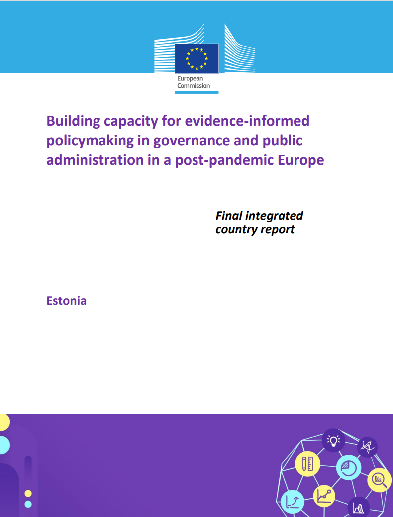 Cover page of the Final Integrated Country Report for Estonia